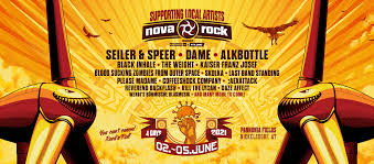Thursday, june 3rd is a public holiday 🥳 all further information will follow. Nova Rock Festival 2021 Announced Line Up Phase 1 With Local Artists