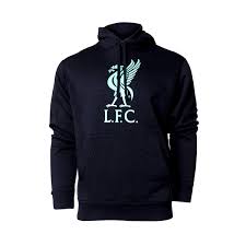 Liverpool fc hoodie full zip turtleneck hoody soccer team hooded jacket black_2. Sweatshirt Nike Liverpool Fc Nsw Club Pullover Hoodie Pullover 2020 2021 Black Hyper Turquoise Futbol Emotion