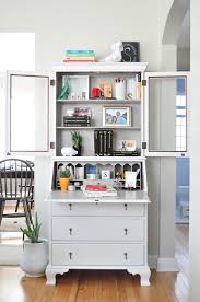 Favorite Ways To Use A Secretary Desk Emily A Clark Secretary Desk Makeover Desk Makeover Small Secretary Desk