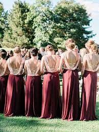 Traditional Red And Gold Wedding Maroon Bridesmaid Dresses Rose Gold Bridesmaid Dress Burgandy Bridesmaids Dress