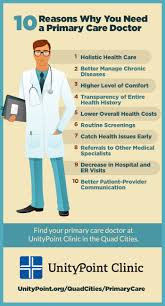 Health care delivery includes providing primary care, secondary care and tertiary care. 10 Reasons Why You Need A Primary Care Doctor Unitypoint