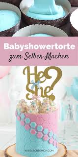 Weil zum geburtstag kuchen gehört, haben wir uns diese großartige dreistöckige torte selbst zum 60. Video Anleitung Fur Babyshower Torte Gender Reveal Cake In 2020 Babyparty Torte Kuchen Ideen Ausgefallene Torten