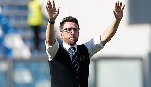 Voici le profil de l'entraîneur : As Rom Eusebio Di Francesco Neuer Trainer