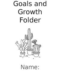 I wanted to take my existing camping theme and mix it up a bit. Cactus Student Folder Worksheets Teaching Resources Tpt