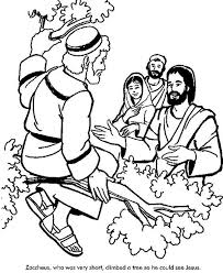 These alphabet coloring sheets will help little ones identify uppercase and lowercase versions of each letter. Zaccheus Coloring Pages Coloring Home