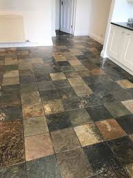 The great thing about hardwood floors is it can accommodate so many fashions. Renovating A Beautiful Slate Tiled Kitchen Floor In Sutton Coldfield Tile Cleaners Tile Cleaning