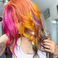 Arctic Fox Hair Color Colorsbynicolette What Color Didn T I Use Here This Is A Wig Arcticfox Multi Colored Hair Arctic Fox Hair Color Arctic Fox Hair Dye