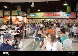 People Eating In Fast Food Restaurants Las Vegas Shopping Mall Las Vegas Usa Stock Photo Alamy