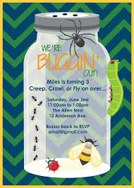 A Bug Birthday Party Elizabeth Lauren Birthday Party Invitation Wording 6th Birthday Parties Boy Birthday Parties