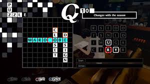 They're equally good for kids learning how to spell, for adults wanting to stimulate their mind, or for senior citizens looking to keep their minds sharp. Yosenex ã‚¹ã‚¿ãƒ¼ã‚º On Twitter I M Enjoying These Crossword Puzzles Persona5royal Ps4share