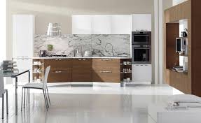new modern kitchen design with white