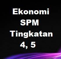 Ekonomi Spm Tingkatan 4 5 Soalan Peperiksaan Percubaan Ujian Nota Bumi Gemilang