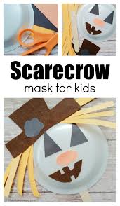 Begin by creating the eyes for the mask. How To Make A Scarecrow Mask