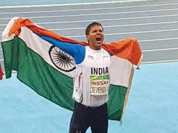 Devendra jhajharia grabbed the silver with a personal best throw of 64.35. Devendra Jhajharia Rewrites World Record For Tokyo Paralympic Berth Tokyo Olympics News Times Of India
