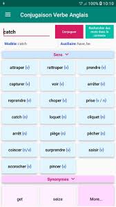 Ces participes passés sont utilisés pour former plusieurs temps en anglais comme le present perfect , le past perfect , ou le future perfect. Conjugaison Verbe Anglais Pour Android Telechargez L Apk