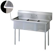 compartment utility sink, 12 x 21 bowl