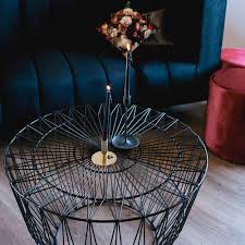 Ready to ship in 1 business day. Black Wire Coffee Table Memphis Hire
