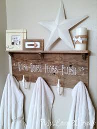The best bathroom towel hooks should feature stainless steel for their construction. Curtain Tie Backs Into Towel Hooks Small Bathroom Decor Diy Towels Diy Bathroom