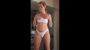 Cute Shy Neighbour does Try ON