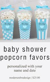 Your Guests Will Love These Personalized Its A Boy Mini Popcorn Box Baby Shower Favors You Wi Baby Shower Popcorn Personalized Baby Shower Favors Popcorn Box