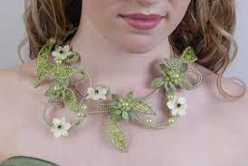 Book Review Of Fresh Floral Jewelry By Wendy Andrade Floral Jewellery Fresh Flower Jewelry Floral Accessories