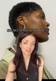 Short Masc Haircut Ideas for Sapphic Women