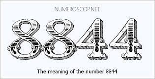 Number 8844 Meaning Meant To Be Numerology Numbers Number Meanings