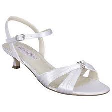 Coloriffics Women S Andie At Famous Footwear Low Heel Wedding Sandals Wedding Shoes Bridesmaid Shoes