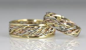 Braided Wedding Rings Celtic Wedding Rings Braided Wedding Rings Woven Engagement Ring