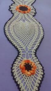 Caminho De Mesa De Crochê Girassol Passo A Passo Caminho De Mesa Em Croche Alfazema Do Campo Elo7 Vestidos De Croche Para Bebes Caminho De Mesa De Croche Carrinhos De Croche