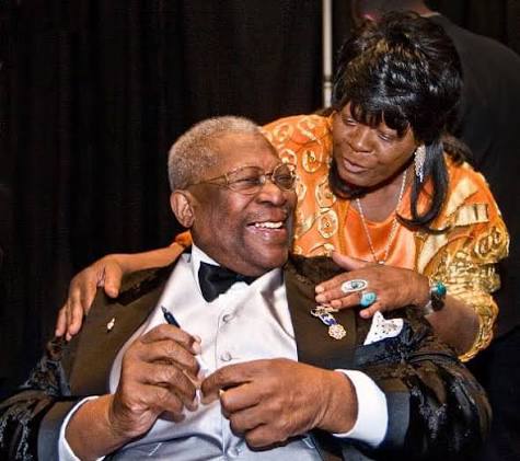 B.B. King and Koko Taylor￼! 2009, Memphis! Photo Ebert Roberts.