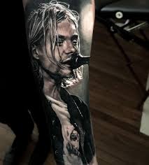 Black And Grey Tattoo Artists Tattoo Artist Damon Holleis Tattoo Artists Portrait Tattoo Skin Deep Tattoo