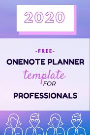 Free Onenote Planner Template For Professionals The Better Grind Planner Template Career Planner Onenote Template