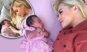 Melissa Reeves of Ex On The Beach fame shares first photos of daughter's  face