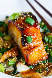 Miso Glazed Black Cod Recipe Seafood Recipes Recipes Healthy Recipes