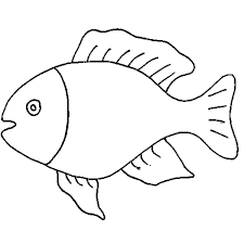 Coloriage poisson d'avril en Ligne Gratuit à imprimer