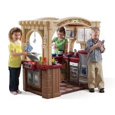 Grand Walk In Kitchen And Grill By Step2 Best Play Kitchens Kids Play Kitchen Play Kitchen Play Kitchen Sets