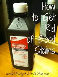 Using a clean cloth, dab the blood stain until it is removed. How To Get Rid Of Blood Stains Budget Savvy Diva