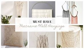 Modern triangle diy macrame wall hanging. Must Have Macrame Wall Hangings For Your Boho Space Bhg