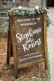 Stephanie And Robert S Wedding In Green Bay Wisconsin Wedding Signs Diy Wooden Wedding Signs Wedding Signs