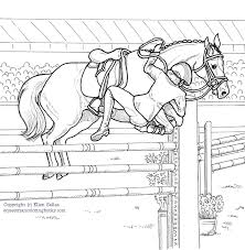 If your child loves interacting. 34 Horse Jumping Coloring Pages Zsksydny Coloring Pages