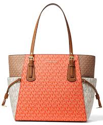 Shop women's kate spade shoulder bags. Michael Kors Voyager East West Signature Tote Reviews Handbags Accessories Macy S
