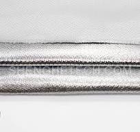 Aluminized glass fiber fabric