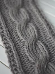Get a cable look without knitting cables with this zigzag lace pattern. Knitting Patterns Galore Big Cable Scarf