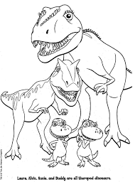 There are 5 interesting dinosaur scenes in this pack. Coloring Pages For Dinosaurs Coloring And Drawing