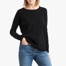 На яндекс.маркете — с 30 марта 2010 года. Feinstrickpullover Charlotte Rundhalsausschnitt Kaschmir Schwarz La Brand Boutique Collection La Redoute