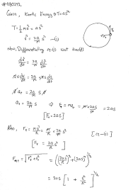 Kinetic energy is the energy an object possesses because of its motion. The Rate Of Change Of Kinetic Energy Is N Times N Is Constant With Appropriate Dimension The Velocity At Any Moment Of A Particle Of Mass M Which Starts Moving