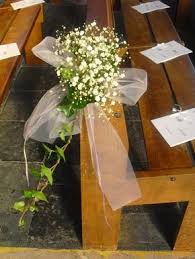 Mariage 10 Bouquets De Bancs D Eglise Deco Eglise Mariage Deco Fleur Mariage Decoration Eglise Mariage
