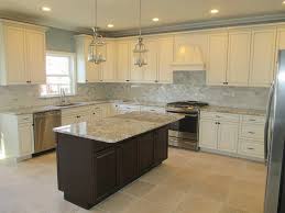 Love White Cabinets Espresso Island Alaska White Granite Antique Nickel Lighting Kitchen Plans Antique White Kitchen Antique White Kitchen Cabinets