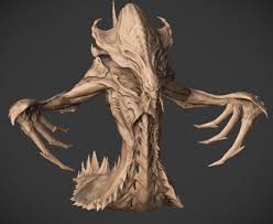Hydralisk Starcraft 2 3d Work In Progress Starcraft Alien Creatures Monster Art